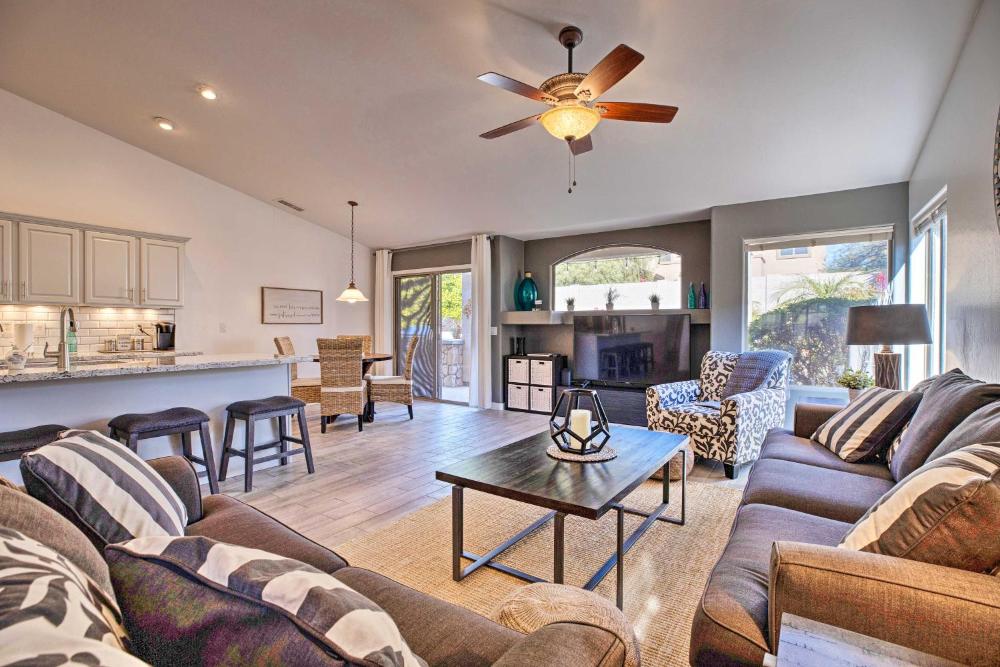 Close to Hikes! Snowbird Oasis with Pool in Estrella